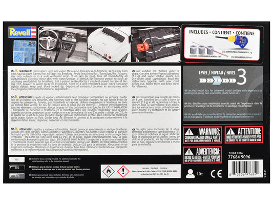 Level 3 Model Kit 1969 Chevrolet Corvette Stingray All-Included Kit 1/32 Scale Model by Revell Revell