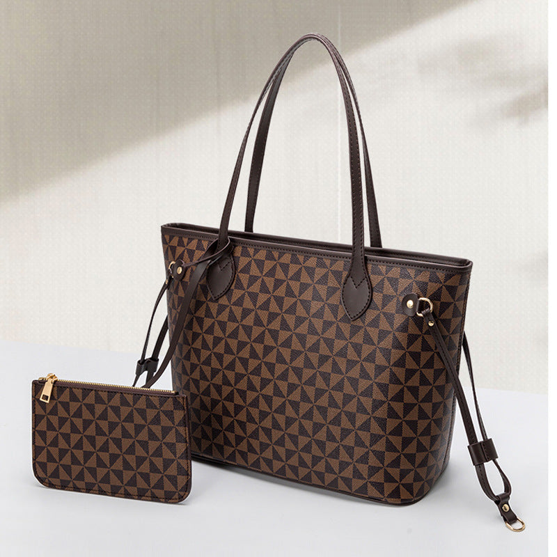 European And American Fashion Printed Ladies Handbags LadyShow.Store