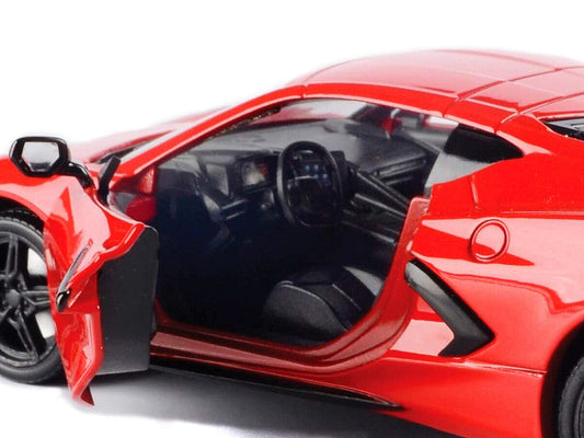 2020 Chevrolet Corvette C8 Stingray Red "Timeless Legends" 1/24 Diecast Model Car by Motormax Motormax
