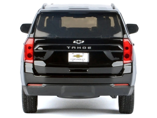 2025 Chevrolet Tahoe Z71 Black "Timeless Legends" Series 1/24 Diecast Model Car by Motormax Motormax