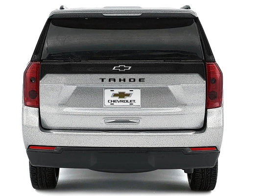 2025 Chevrolet Tahoe Z71 Gray Metallic "Timeless Legends" Series 1/24 Diecast Model Car by Motormax Motormax