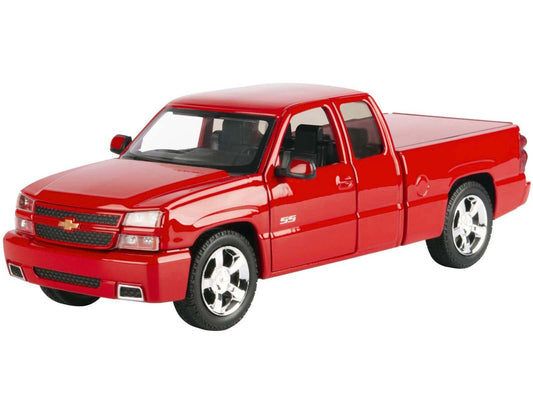 2006 Chevrolet Silverado SS Pickup Truck Red "Timeless Legends" Series 1/25 Diecast Model Car by Motormax