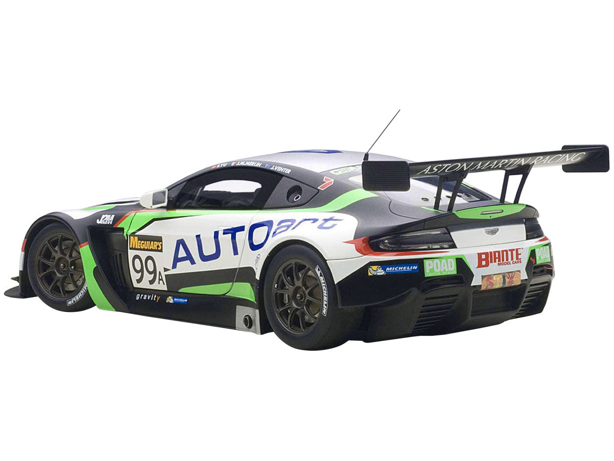 Aston Martin V12 Vantage Bathurst 12hour Endurance Race 2015 #99 JM. Merlin / J. Venter / F. Yu 1/18 Model Car by Autoart-3