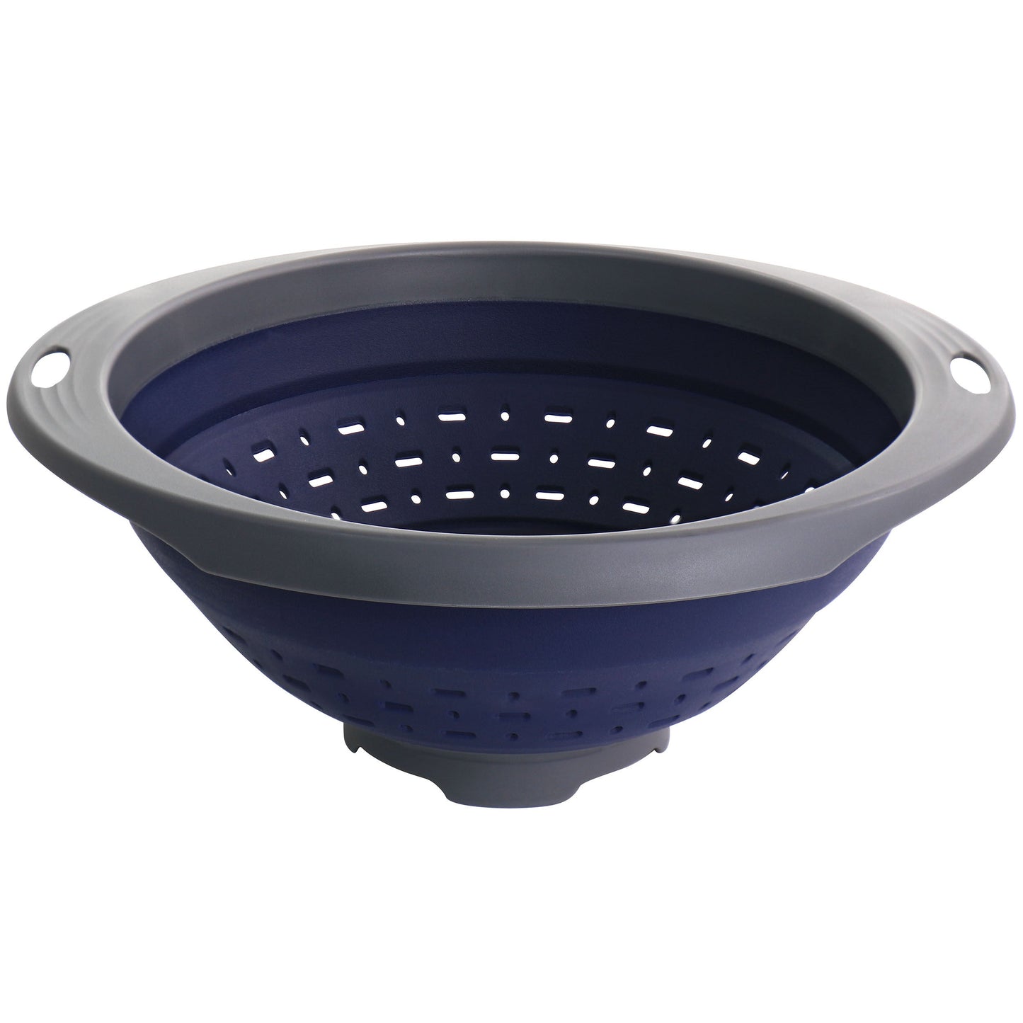 Oster Bluemarine Collapsible Polypropylene Colander in Navy W2B