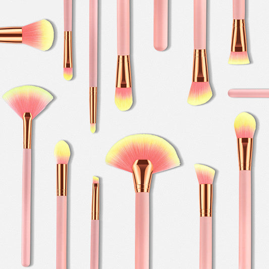 12pcs beauty makeup brushes LadyShow.Store