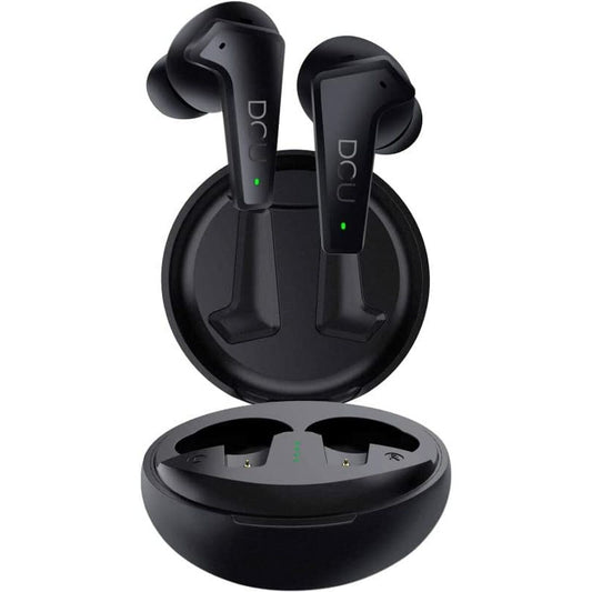 Headphones DCU EARBUDS BT Bluetooth Black DCU Tecnologic