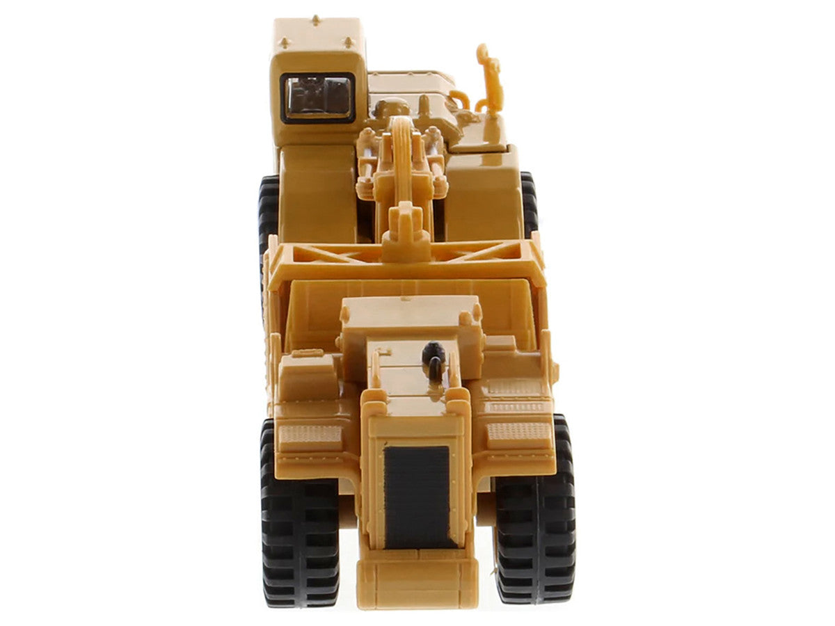 CAT Caterpillar 627G Auger Scraper Yellow 1/87 (HO) Diecast Model by Diecast Masters Diecast Masters