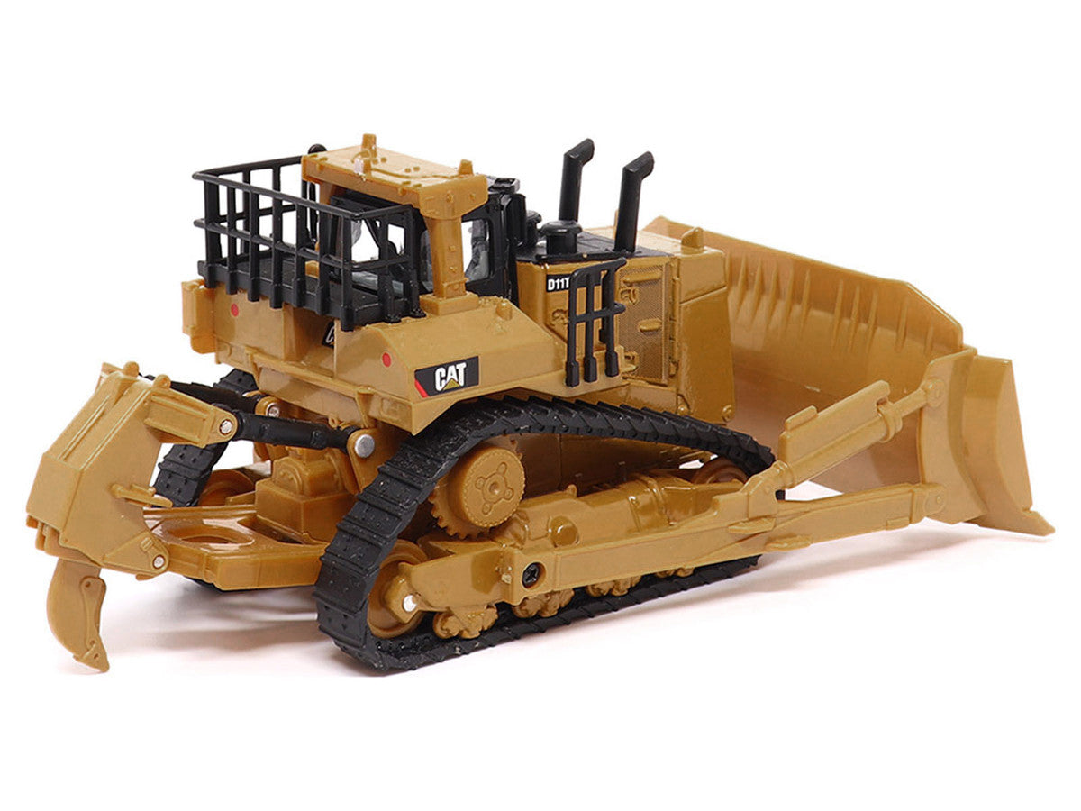 CAT Caterpillar D11T Dozer Yellow 1/64 Diecast Model by Diecast Masters Diecast Masters