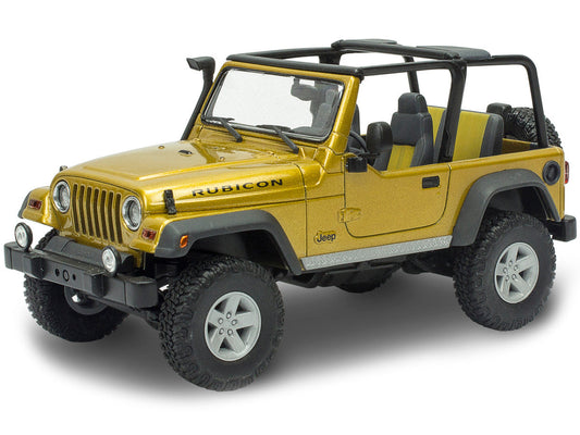 Level 4 Model Kit Jeep Wrangler Rubicon 1/25 Scale Model by Revell Revell
