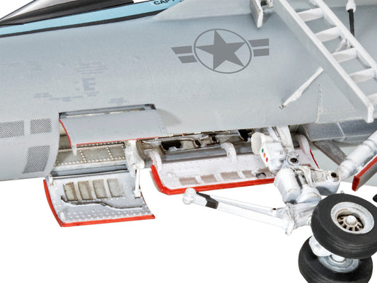 Level 5 Model Kit Maverick's F/A-18E Super Hornet Jet "Top Gun: Maverick" (2022) Movie 1/48 Scale Model by Revell Revell