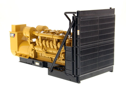 CAT Caterpillar 3516B Engine Generator 3 piece Set "Core Classic" Series 1/25 Diecast Model by Diecast Masters Diecast Masters