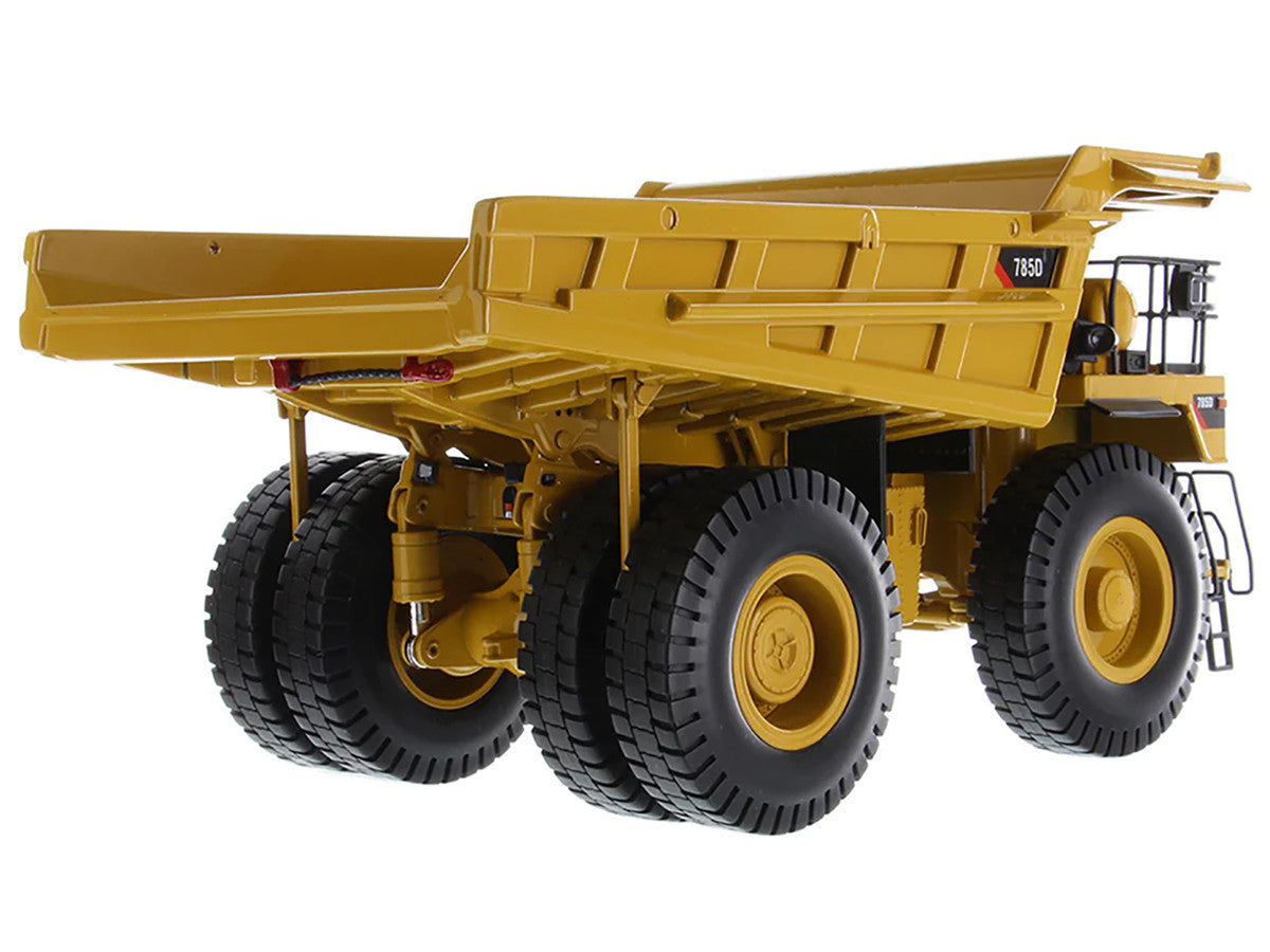 CAT Caterpillar 785D Mining Truck Yellow with Operator "Core Classics" Series 1/50 Diecast Model by Diecast Masters-3