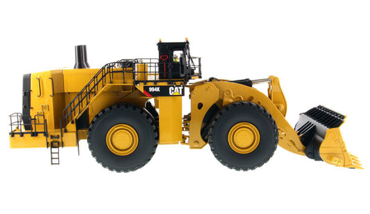 CAT Caterpillar 994K Wheel Loader with Rock Bucket and Operator "Core Classics" Series 1/50 Diecast Model by Diecast Masters-1