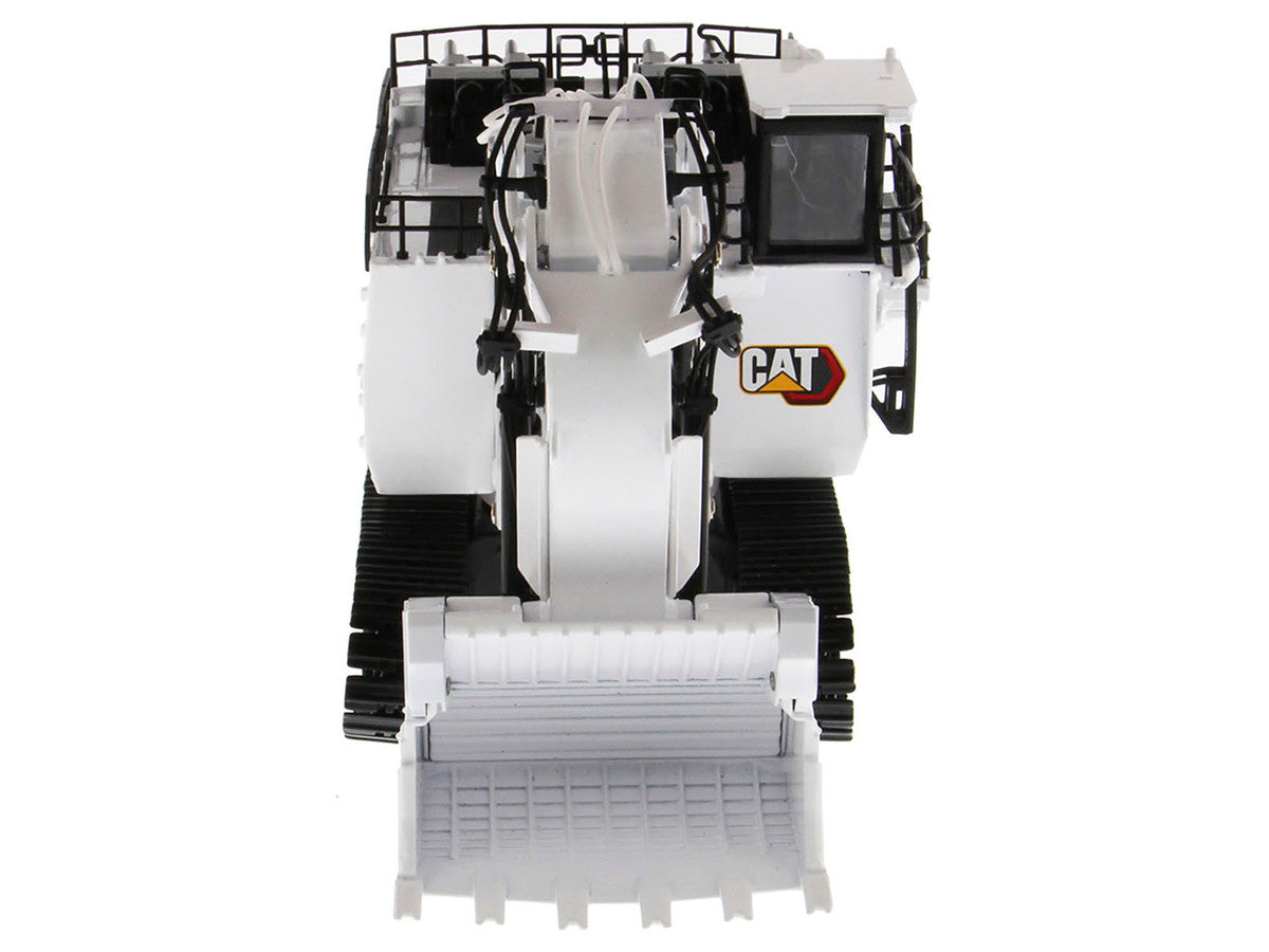 CAT Caterpillar 6060 Hydraulic Mining Front Shovel Coal Configuration White "High Line Series" 1/87 (HO) Scale Diecast Model by Diecast Masters Diecast Masters