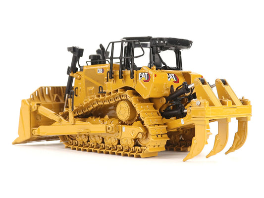 CAT Caterpillar D8 Track-Type Dozer (Standard Configuration) Yellow "High Line" Series 1/50 Diecast Model by Diecast Masters-1