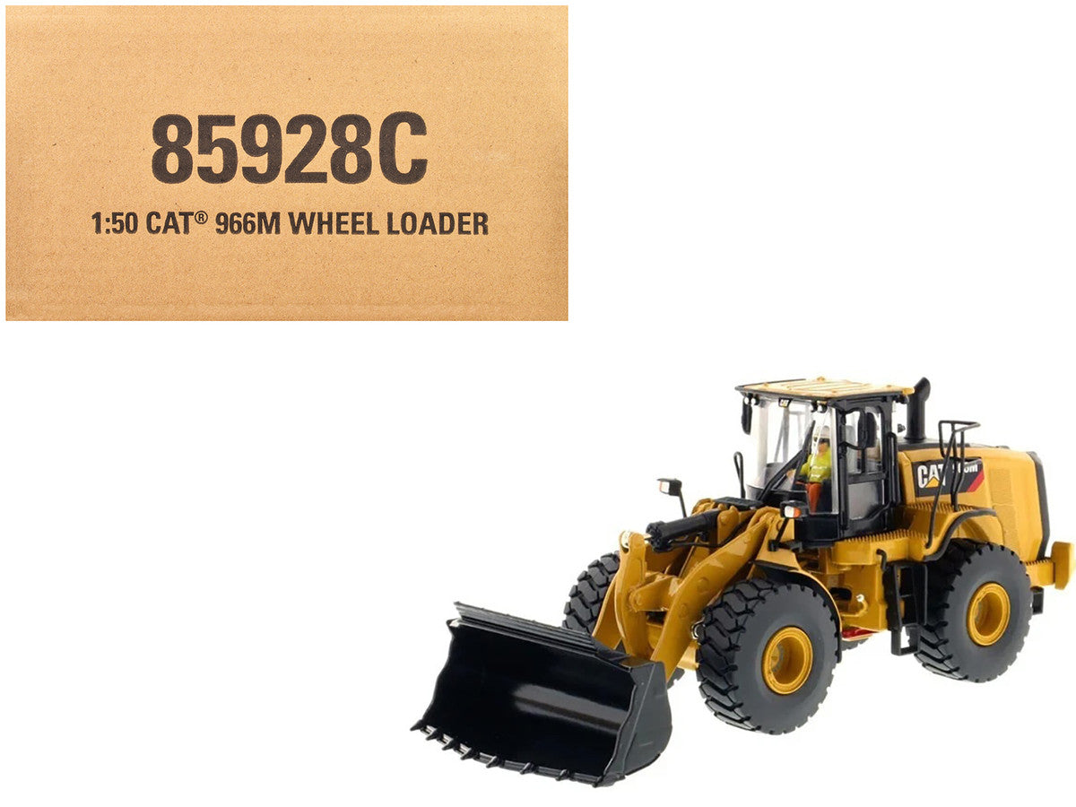 CAT Caterpillar 966M Wheel Loader with Operator "Core Classics Series" 1/50 Diecast Model by Diecast Masters-2