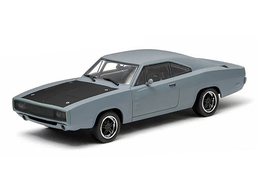 Dom's 1970 Dodge Charger R/T Primered Grey "Fast and Furious" Movie (2009) 1/43 Diecast Car Model by Greenlight Greenlight