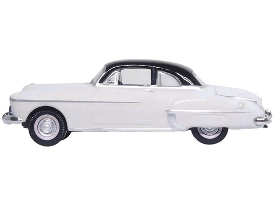 1950 Oldsmobile Rocket 88 Coupe Marol Gray with Black Top 1/87 (HO) Scale Diecast Model Car by Oxford Diecast Oxford Diecast