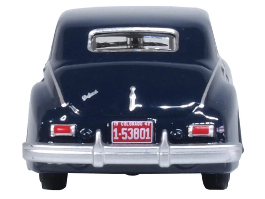 1942 Packard Clipper Touring Sedan Packard Blue 1/87 (HO) Scale Diecast Model Car by Oxford Diecast-1