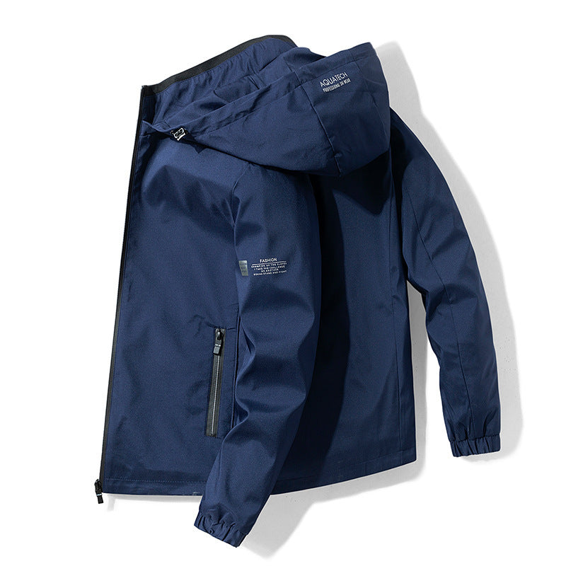 Youth Handsome Fleece-lined Thick Jacket Men Best YouTube Store