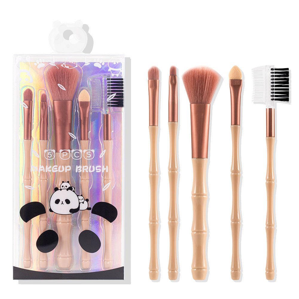 5 Pcs Beauty Tools Portable Makeup Brush CJD