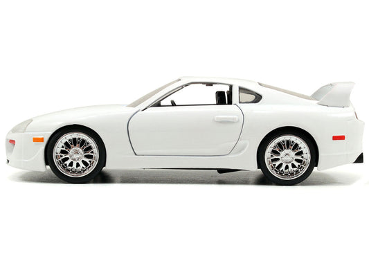 Brian's Toyota Supra White "Fast & Furious 7" (2015) Movie 1/32 Diecast Model Car by Jada Jada