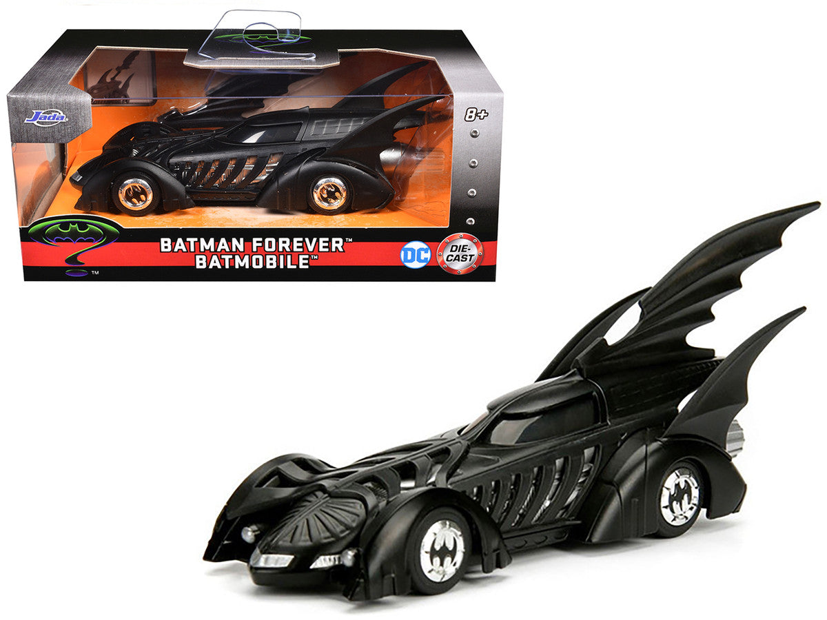Batmobile Black "Batman Forever" (1995) Movie "Hollywood Rides" Series 1/32 Diecast Model Car by Jada Jada