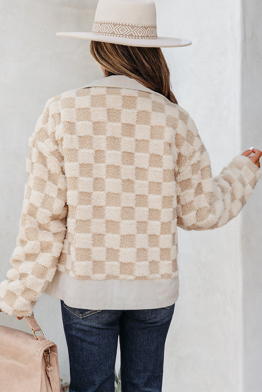 Emily Zip Up Collared Jacket-1