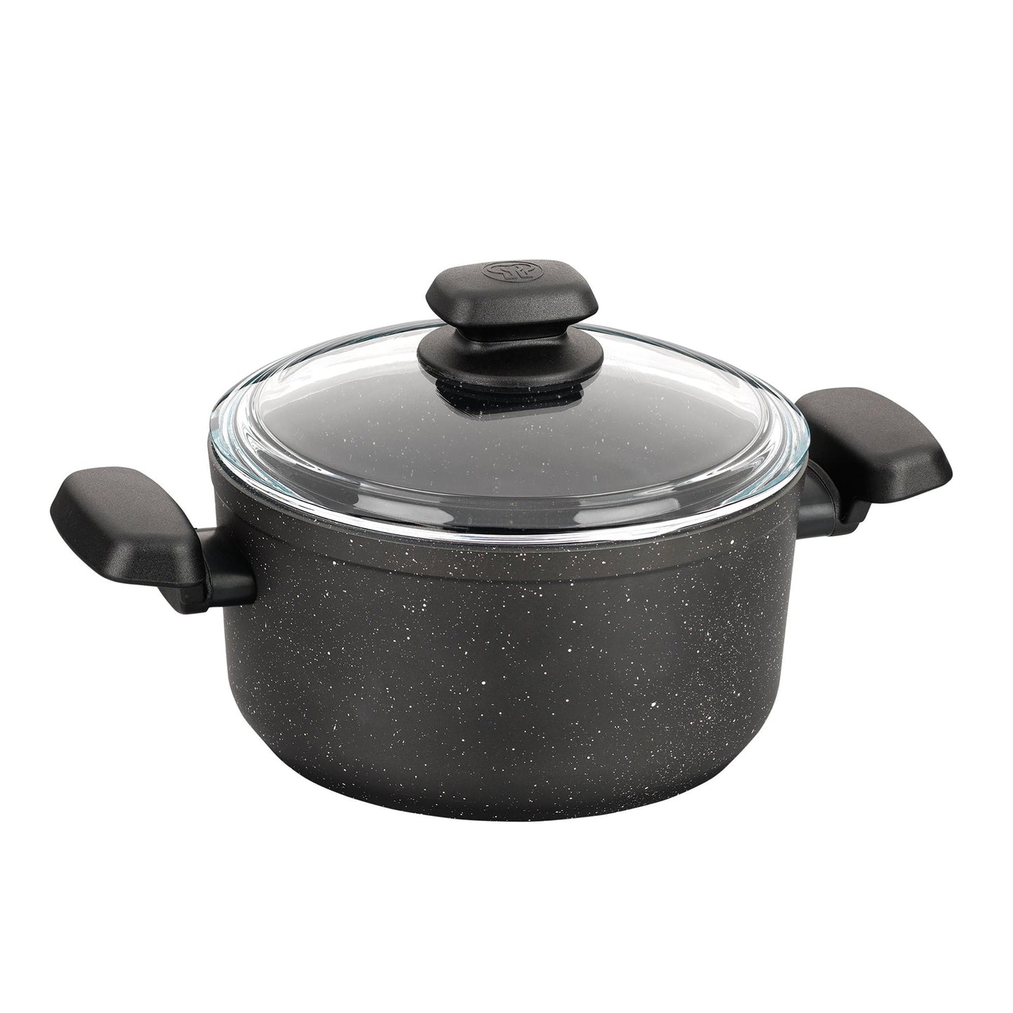 Korkmaz Ornella 2 Piece 3 Liter Aluminum Nonstick Casserole Dish with Lid W2B
