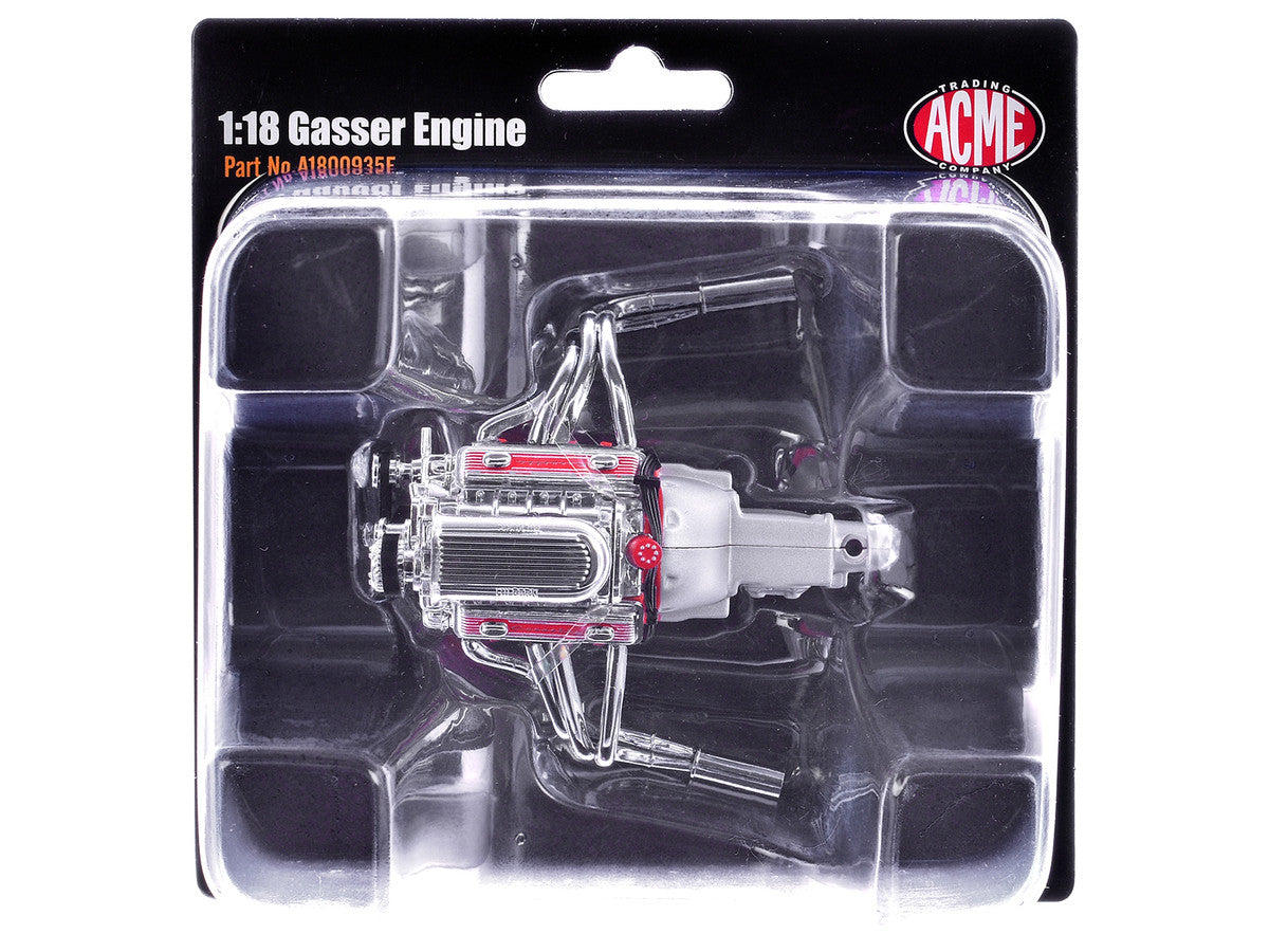 Chevrolet Gasser Engine Replica from "Chevrolet Corvette Gasser" 1/18 Model by ACME-2