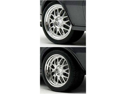 Street Fighter 18" Wheel and Tire Set of 4 pieces from "1968 Pontiac Firebird Street Fighter" for 1/18 Scale Models by ACME-1