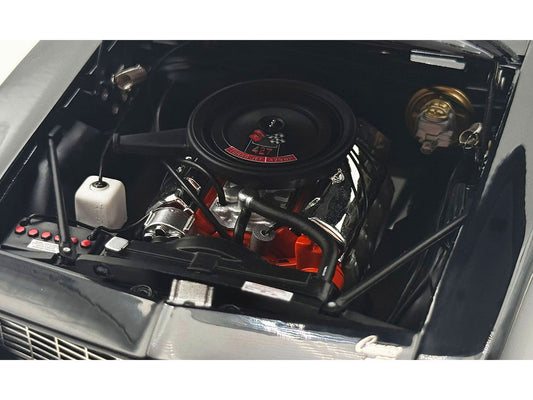 1969 Chevrolet COPO Camaro Tuxedo Black with Yellow Interior Limited Edition to 402 pieces Worldwide 1/18 Diecast Model Car by ACME Acme