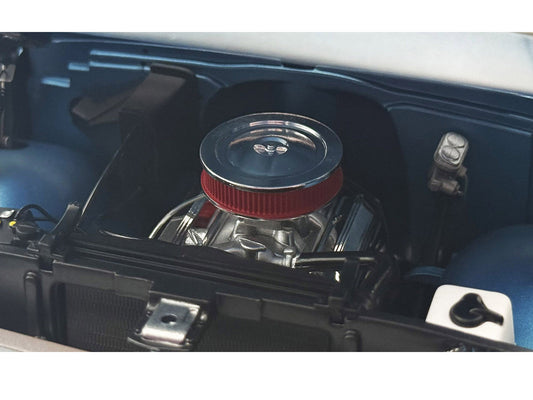 Small Block 350 Engine and Transmission Replica from "1967 Chevrolet K-10 Pickup Truck" 1/18 Model by ACME Acme