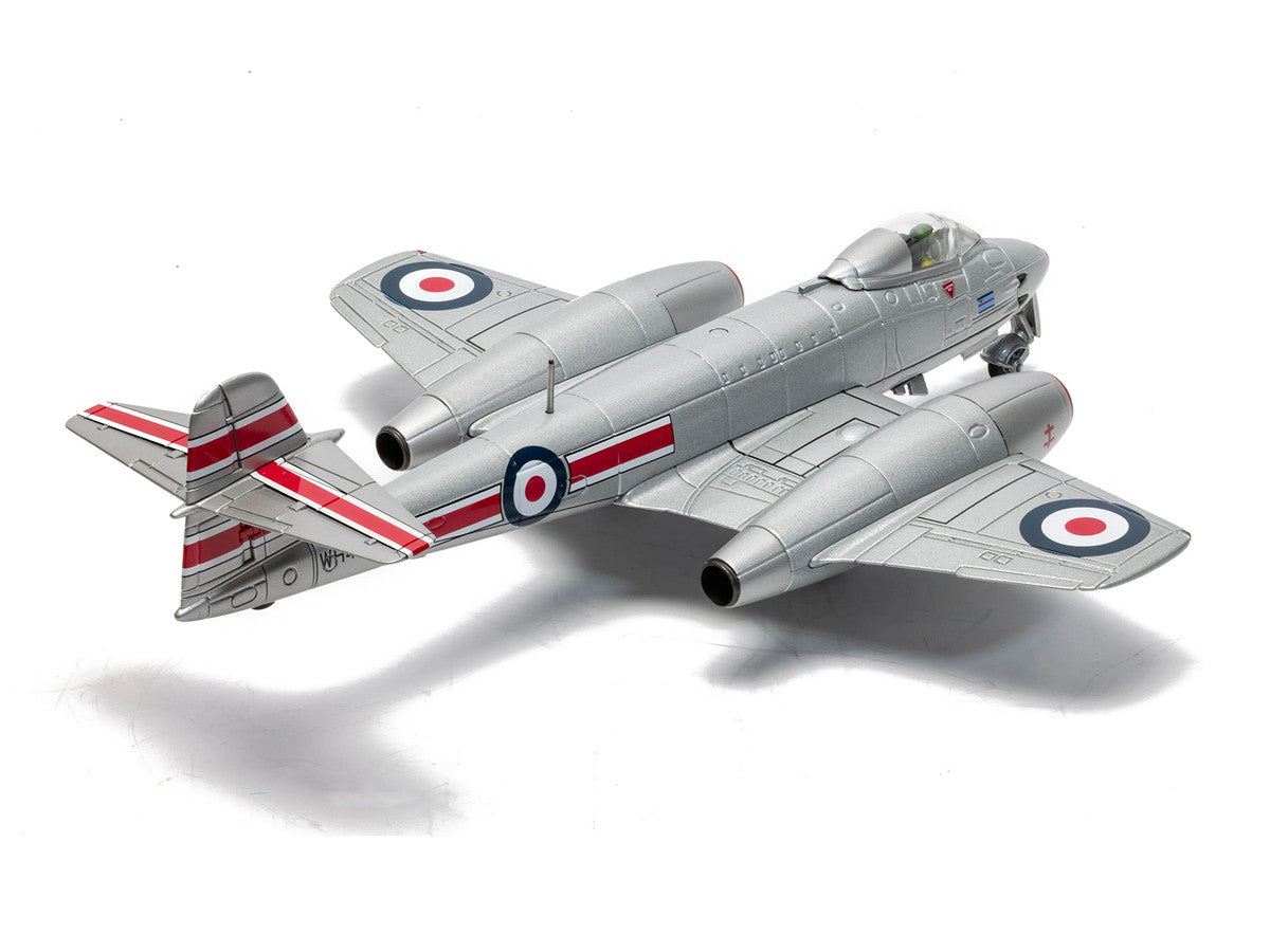 Gloster Meteor F.8 Aircraft "WH480/M Sqn Ldr John ‘Dusty’ Miller DFC No.41 Squadron Biggin Hill" (1951) Royal Air Force "The Aviation Archive" Series 1/72 Diecast Model Car by Corgi Corgi