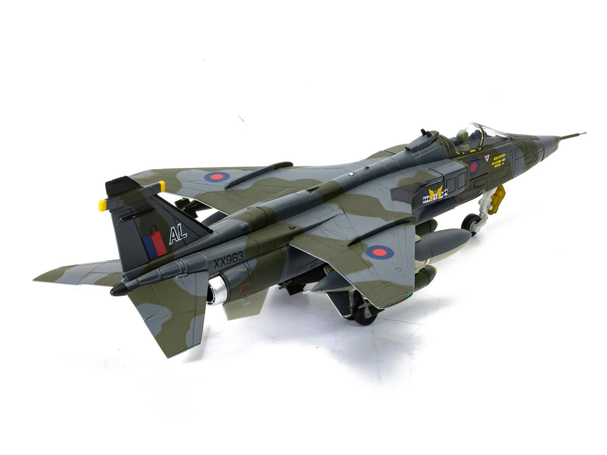 SEPECAT Jaguar GR.1 Aircraft "XX963/AL No.14 Squadron RAF Germany Bruggen" (1976) Royal Air Force "The Aviation Archive" Series 1/72 Diecast Model Car by Corgi Corgi