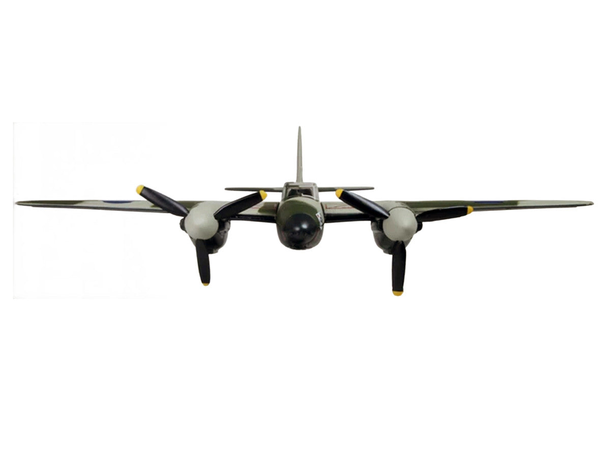 De Havilland Mosquito NF MKII Aircraft "Wing Commander Peter G. Wykeham-Barnes No. 23 Squadron Luqa Malta" (1943) Royal Air Force "Oxford Aviation" Series 1/72 Diecast Model Airplane by Oxford Diecast Oxford Diecast