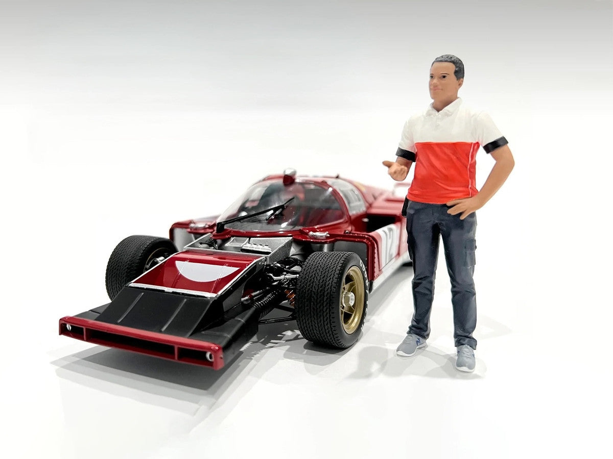 "Race Crew" Figure #4 for 1/24 Scale Models by American Diorama American Diorama