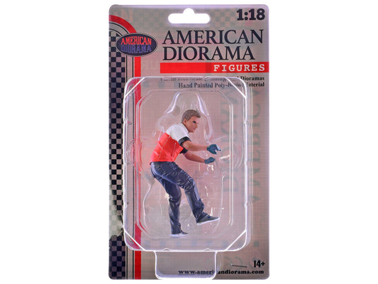 "Race Crew" Figure #6 for 1/18 scale models by American Diorama American Diorama