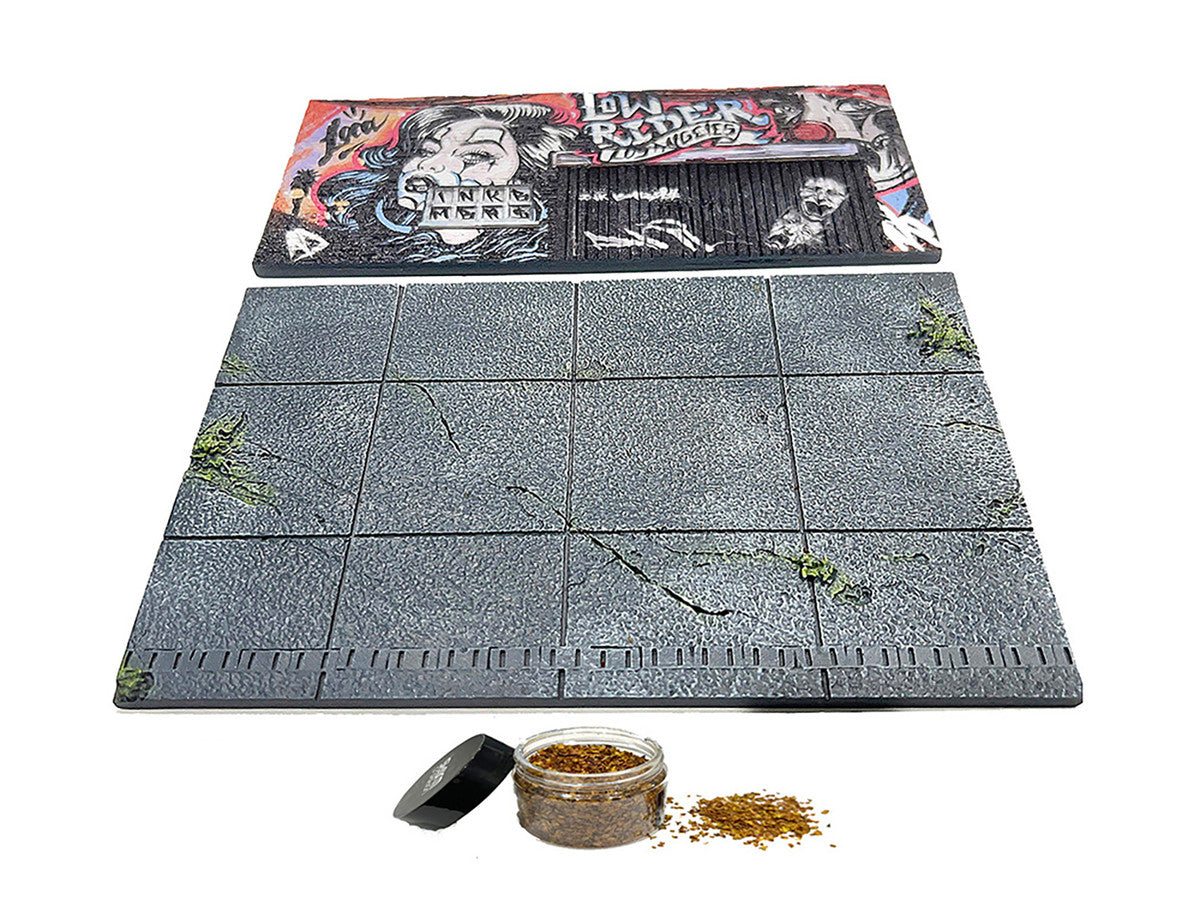 "American Diorama X INK BMBRS - LA Lowrider" Street Art Diorama for 1/64 Scale Models by American Diorama American Diorama