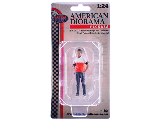 "Race Crew" Figure #4 for 1/24 Scale Models by American Diorama American Diorama