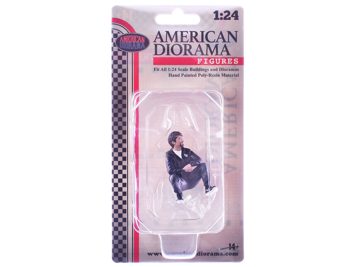 "LB Nation" Figure #4 for 1/24 Scale Models by American Diorama American Diorama