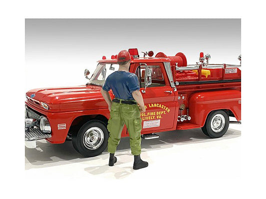"Firefighters" Off Duty Figure for 1/18 Scale Models by American Diorama American Diorama