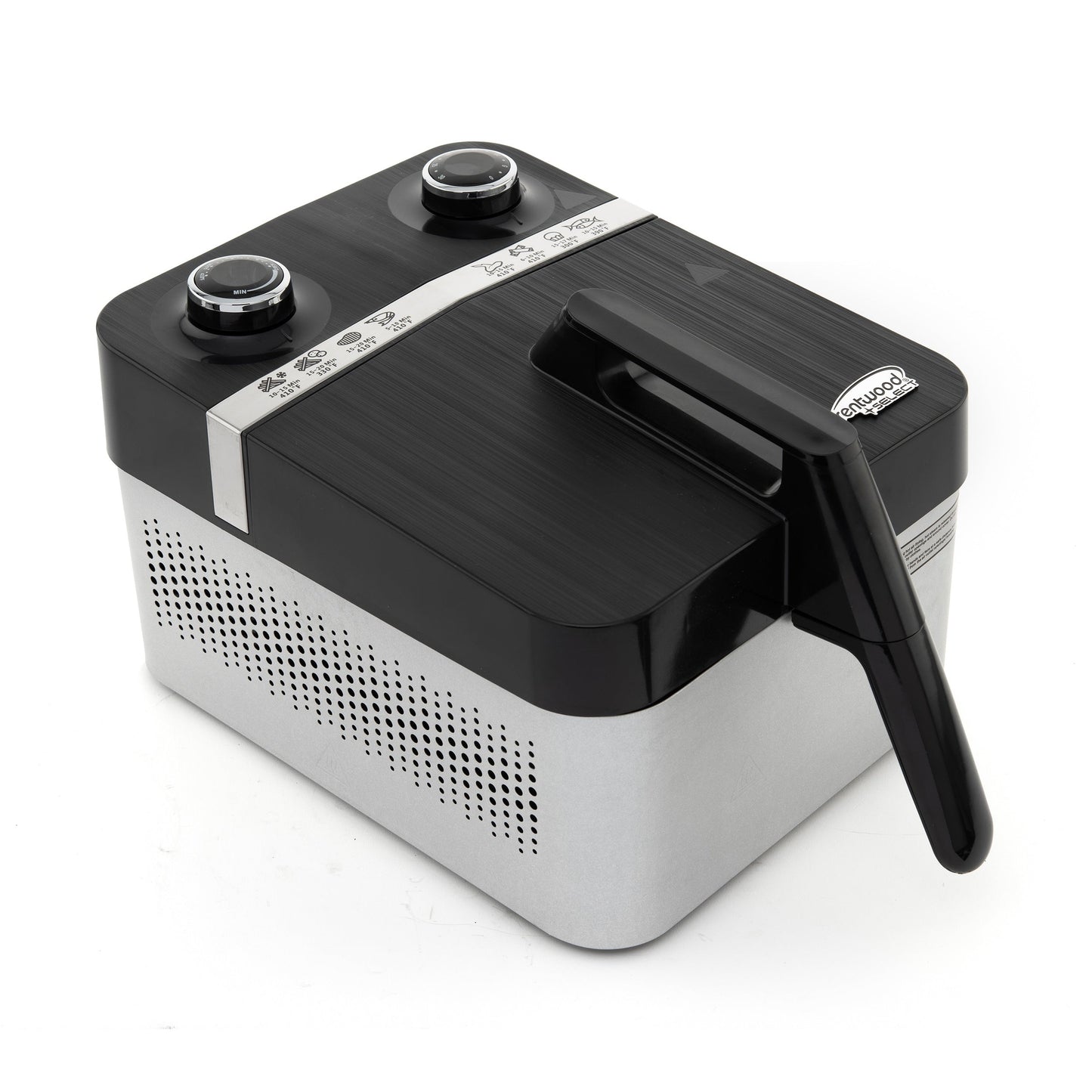Brentwood Select 3.4 Quart Rapid Electric Air Fryer in Stainless Steel W2B
