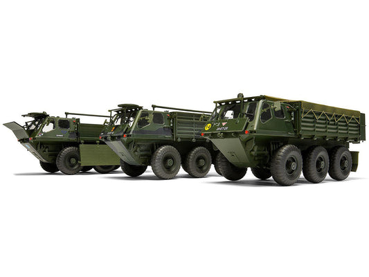 Level 3 Model Kit Alvis FV622 Stalwart Mk.2 Military Truck with 3 Scheme Options 1/35 Scale Plastic Model Kit by Airfix Airfix