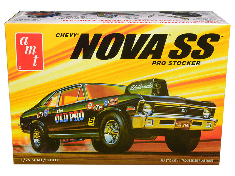 Skill 2 Model Kit 1972 Chevrolet Nova SS "Pro Stocker" 1/25 Scale Model by AMT AMT