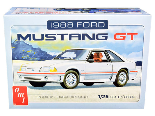 Skill 2 Model Kit 1988 Ford Mustang GT 1/25 Scale Model by AMT AMT