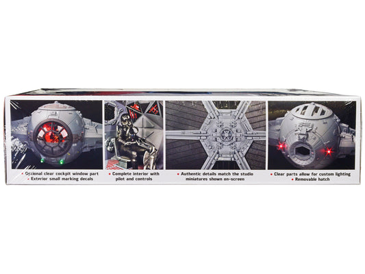 Skill 2 Model Kit Tie Fighter "Star Wars: Episode IV - A New Hope" (1977) Movie 1/32 Scale Model by AMT