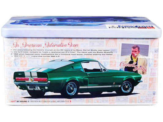 Skill 2 Model Kit 1967 Shelby Mustang GT350 USPS (United States Postal Service) "Auto Art Stamp Series" 1/25 Scale Model by AMT AMT