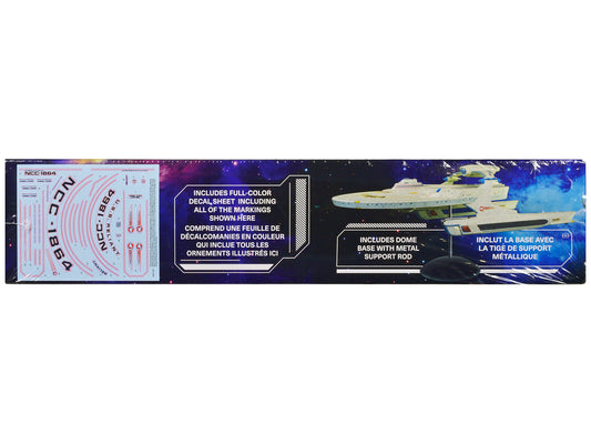 Skill 2 Model Kit U.S.S. Reliant NCC-1864 Space Craft "Star Trek II: The Wrath of Khan" (1982) Movie 1/537 Scale Model by AMT AMT