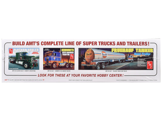 Skill 3 Model Kit Kenworth Aerodyne Cabover Truck Tractor 1/25 Scale Model by AMT AMT